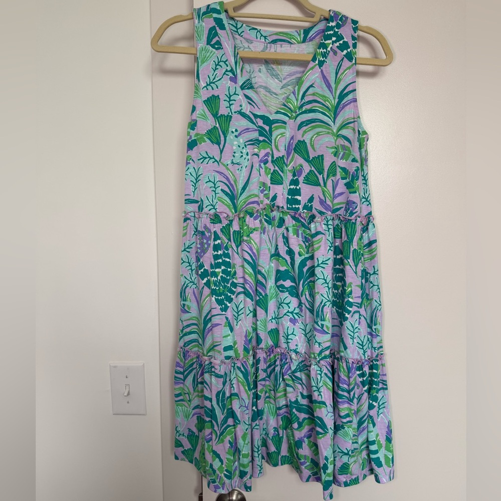 GUC Lilly Pulitzer Lorina Swing Dress - Purple Iris on the Chase
